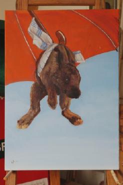 Fliegender Hase