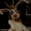 Der verrückte Hase mit dem goldenen Geweih