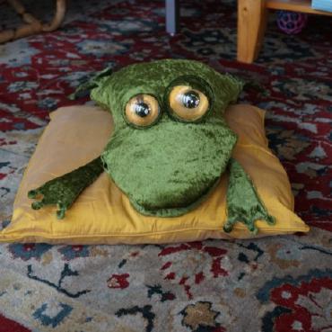 ein Frosch für Grimms Märchen