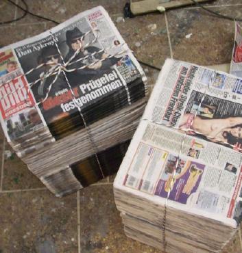 Bildzeitungsbündel