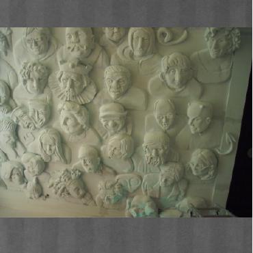 Deckenrelief