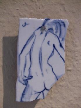 Aktscherbe, Rücken